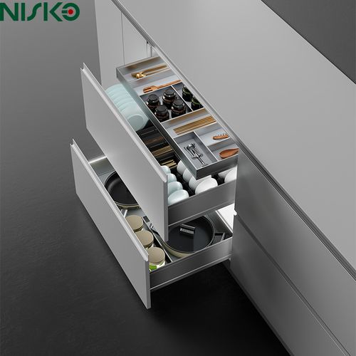 最新の企業 ソリューションについて 優雅で耐久性のある アルミ製の引き出すバスケットで キッチンをアップグレードしてください! ✨