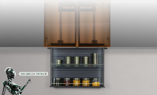 Latest company Solutions about Automatic up and down storage basket for kitchen, let take goods from the overhead cabinet easier.