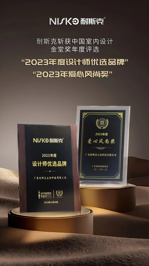 Latest company news about NISKO Wins Two Awards: 2023 Designer’s Preferred Brand & 2023 Charity Style Award
