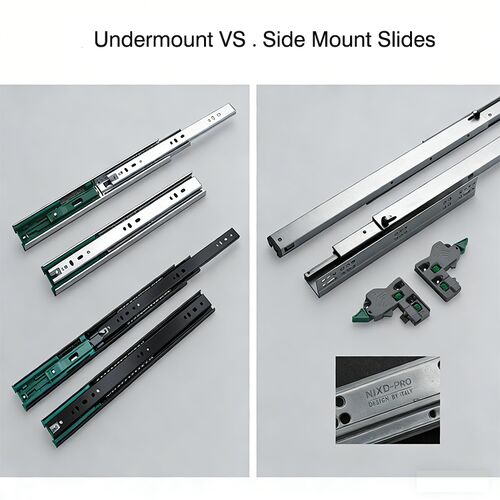 Latest company news about Undermount vs. Side Mount Slides: A Complete Guide for Your Renovation