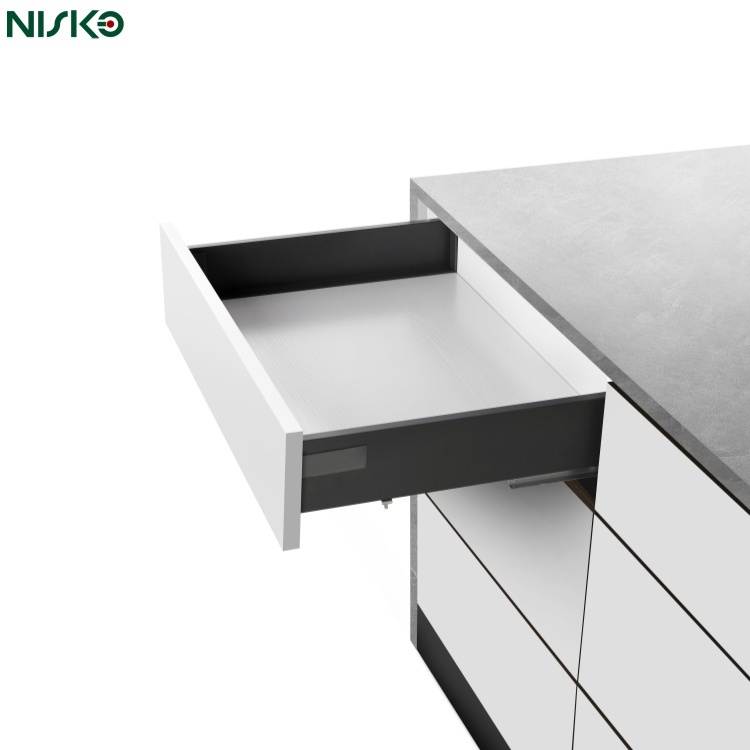 Kitchen Cabinet Soft Closing Slim Tandem Box Drawer Sliding Basket - Kitchen Cabinets With Soft Close Drawers At Discount