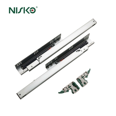 Harga yang bagus Soft Close Disembunyikan Undermount Laci Slide 3D Hardware disesuaikan on line