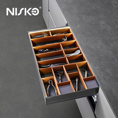 Harga yang bagus Peralatan dapur Keranjang Piring Tray Laci Organizer Removable on line