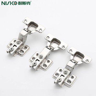 Goede prijs 35 mm Cup Soft Closing Cabinet Door Hinge 110 graden Nickel Plating A13-S online