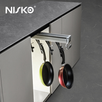 Bon prix Tiroir coulissant pour casseroles et poêles, organisateur suspendu pour rangement de cuisine en ligne