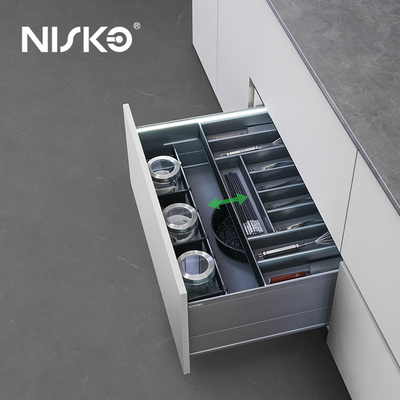 Good price Cutlery Tray Multipurpose Drawer Bottle Rack Kitchen Storage Organizer online