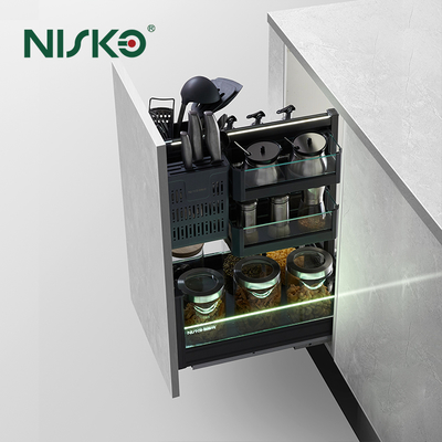 Giá tốt. Kệ kéo đa năng đựng gia vị nhà bếp, chai lọ gia vị trực tuyến