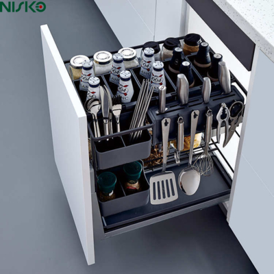 Buon prezzo Organizzatore di coltivazione per la conservazione delle bottiglie di vino con spezie in linea