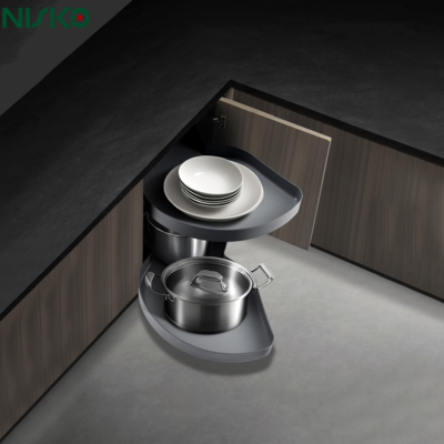 Giá tốt. Swing Pull Out Magic Corner Cabinet Storage Basket Kitchen Corner Unit Solution (Điều giải pháp) trực tuyến