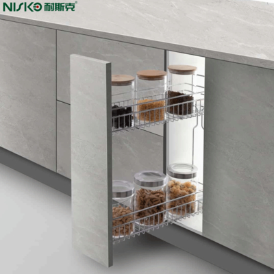 Giá tốt. Kệ kéo bằng dây 2 tầng để đựng gia vị, chai lọ trực tuyến
