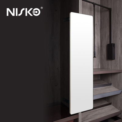 Good price Spinning Side Swing Door Dressing Mirror Pull Out for Wardrobe online