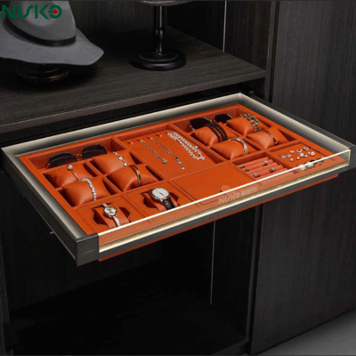 Good price Pull Out Jewelry Box Closet Wardrobe Jewelry Drawer 600mm 800mm online