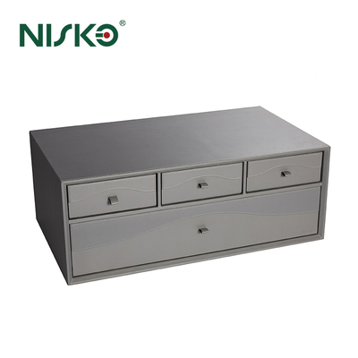 Giá tốt. Kéo ra hộp an toàn tổ chức với khóa vân tay + Organizer da hộp ngăn kéo trực tuyến