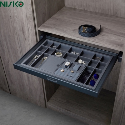 Good price Wardrobe Fashion Accessories Organizer Pull Out Jewelry Drawer Tray online
