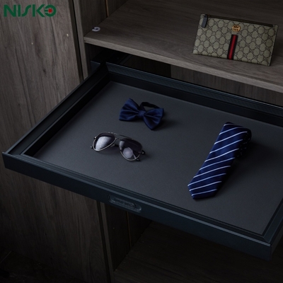 Good price Tie and Belt Pull Out Cabinet Drawer for Wardrobe Accessories Storage online