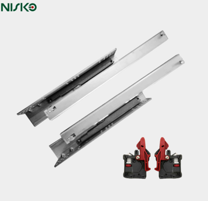 Good price Full Extension Concealed Undermount Drawer Slides Telescopic Soft Closing online