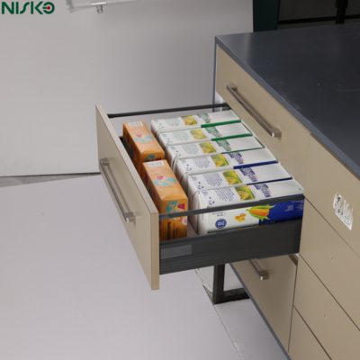 Goede prijs Zachte sluiting Slim  Doos Keukenmeubilair Laaier Met Eén Ronde Staaf online