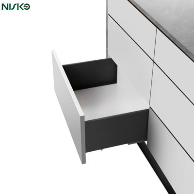 Bom preço Soft Close Metal Pull Out Drawer Sliding  Solução de Gabinete de Cozinha on-line