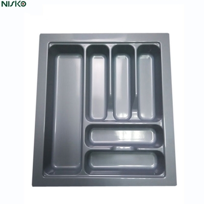 Good price 6 Compartments Plastic Kitchen Cutlery Drawer for Silverware Storage online
