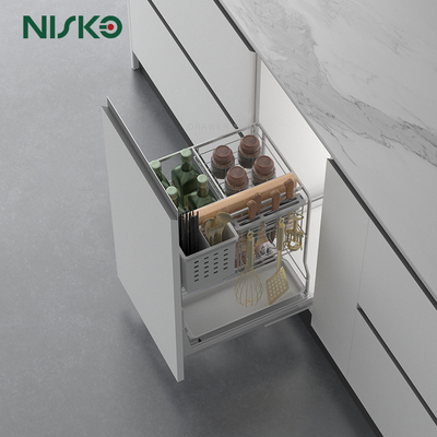 Giá tốt. Giá đựng gia vị dạng trượt đa năng, giải pháp lưu trữ nhà bếp trực tuyến