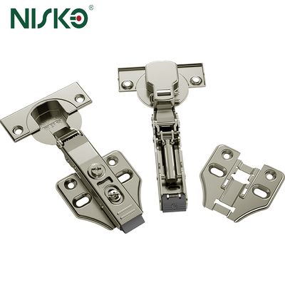 2D Clip on Hinges Two Ways Door Hinges Cold Rolled Steel Furniture Cabinet Hinges