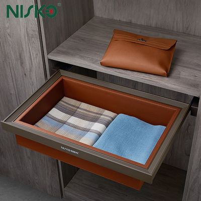 Good price Pull-Out Clothes Box Wardrobe Closet Organizer Concealed Slide Storage Basket Accessories online