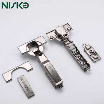 ราคาดี สีดํา Clip-On Soft Close Hinge สองทาง ปรับได้ Hinges ประตูไม้สําหรับตู้ครัว ออนไลน์