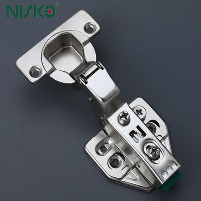 سعر جيد 3D Adjustbale Clip-on Soft Close Hinge محوري ثنائي الاتجاه المقصورة الباب المفصل لغرفة النوم الانترنت