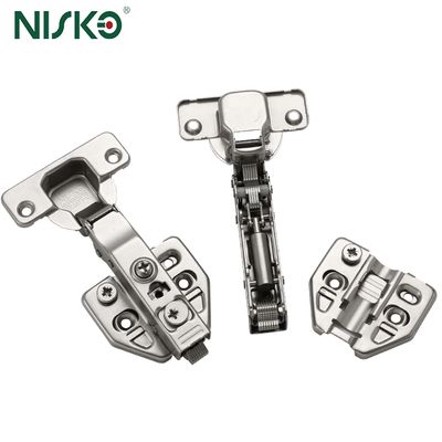قیمت خوب 3D Adjustable Warobe Door Hinge Two-Way Cabinet Hinge نرم بسته شدن کابورد آنلاین