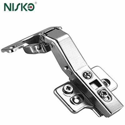 Good price 45 Degrees Soft Closing Hinge Nickel Plating Clip-On Cabinet Door Hinge online
