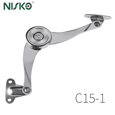 Harga yang bagus Fitting flap paduan seng berlapis kapasitas pemuatan 4-8kg untuk pintu kabinet on line