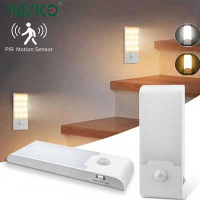 Buon prezzo Luci per armadietto del guardaroba con lampada notturna a induzione magnetica ricaricabile tramite USB wireless in linea