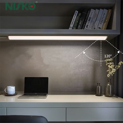 Bom preço Luz de sensor LED ultrafina para teto luz de ripa linear iluminação de escadas montada em superfície on-line