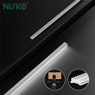 Buon prezzo Armadi da cucina Striscia luminosa a LED Barra luminosa lineare da incasso Armadio Illuminazione per interni in linea