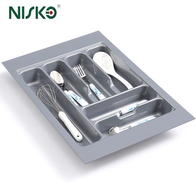 Harga yang bagus Tray Piring Modular Tray Flatware Dapur Perak Perlengkapan Penyelenggara Perlengkapan on line