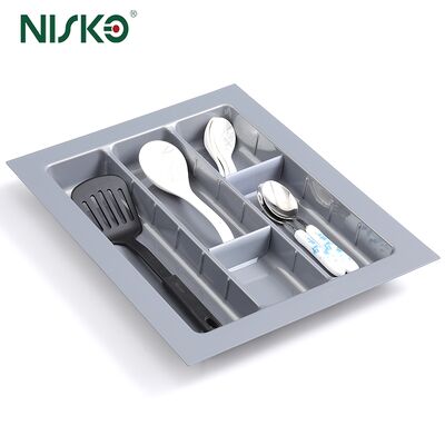 Buen precio Estante de almacenamiento de cubiertos de cocina Bandeja de vajilla para cuchillo, cuchara, tenedor y accesorios en línea