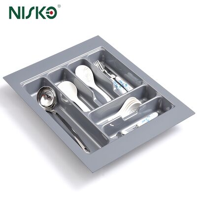 Good price Kitchen Cutlery Tray Storage Box Flatware Tray Utensil Silverware Storage Organizer  online