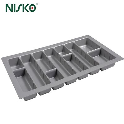 Buen precio Utensil Flatware Tray Cutlery Tray Storage Insert Box Kitchen Accessory Storage Organizer en línea