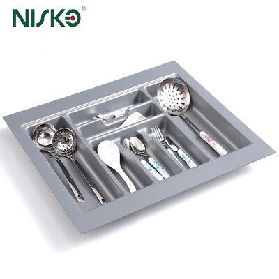 Buen precio Cucina Cultivo bandeja inserción cajón de almacenamiento de la cubierta organizador de la cubierta de la mesa porta estantes en línea