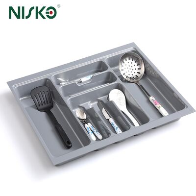 Good price Kitchen Flatware Tray Storage Organizer Cutlery Drawer Insert For Spoons Forks Utensils online