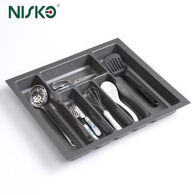 Good price Kitchen Silverware Storage Box Utensil Drawer Insert Flatware Cutlery Tray Organiser online