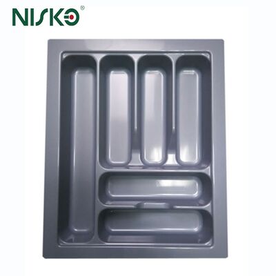 Good price Flatware Tray Sliverware Storage Box Cutlery Drawer Insert Kitchen Storage Solutions online