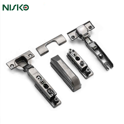 Good price NISKO Full Overlay Clip On Soft Close Cabinet Door Hinge with Titanium Plating Finish online