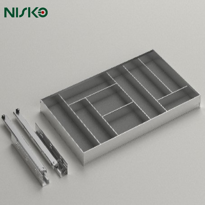 Good price NISKO 900mm Cabinet Aluminum Alloy Pull Out Cutlery Drawer Tray 900mm online